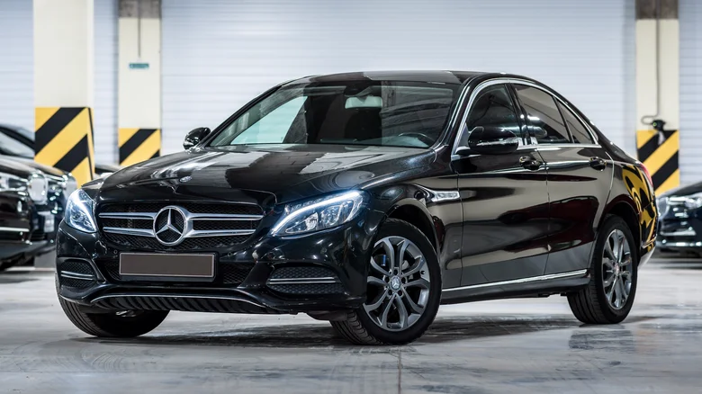 Mercedes car from luxury car rental in charlotte nc