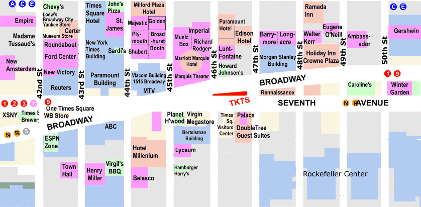 theater district map